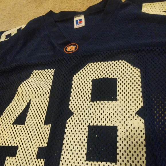 Vintage Russell Athletics Auburn NCAA Football Jersey sz 48
